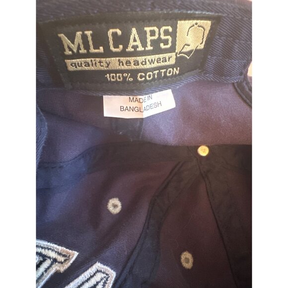 U.S. Air Force Navy Blue Cotton Baseball Cap Adjustable Military Veteran - Picture 5 of 5